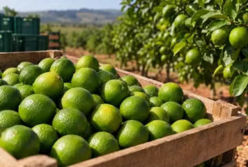 Preço do limão-taiti dispara 226%; oferta maior pode aliviar cotações em novembro
