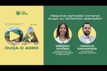 Máquinas Agrícolas: comprar, alugar ou terceirizar a operação? - Sistema CNA/Senar