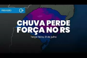 Chuva perde força no RS, mas alerta continua no Sul | Previsão do tempo 21/07/2026 Climatempo