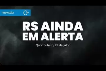 Chuva perde força no RS, mas alerta continua para transtornos | Previsão do tempo 29/07/2026 Climatempo