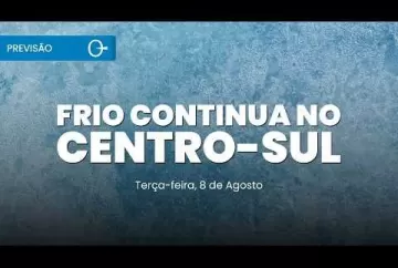 Frio continua no Sul e chuva perde força no Sudeste | Previsão do tempo 08/09/2026 Climatempo