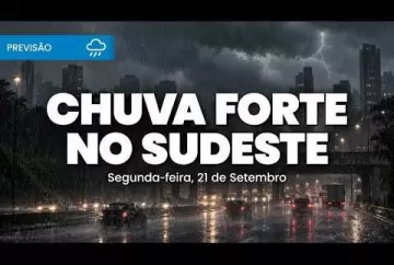 Segunda começa com temporais no Sul e chuva forte no Sudeste Climatempo