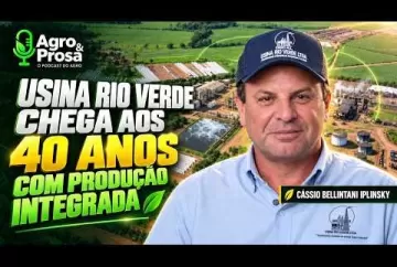 Usina Rio Verde chega aos 40 anos com produção integrada Agro e Prosa