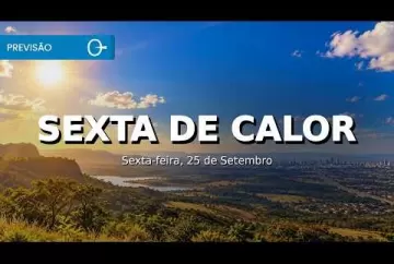 Calor no Centro-Sul, sol e pancadas de chuva no Brasil nesta Sexta-feira Climatempo