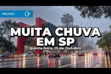 Chuva volumosa em SP: onde há risco de alagamentos e enxurradas Climatempo