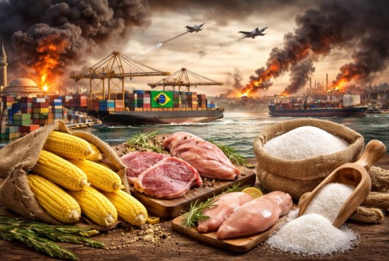 Capa do artigo: Conflito no Irã: o agro sob fogo cruzado