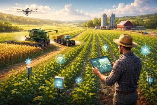 Capa do artigo: Do conceito à colheita: como a inovação digital está democratizando a eficiência no campo