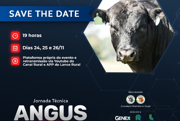 Jornada Técnica Angus ocorre em novembro de forma virtual - Portal