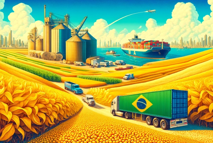 Exportações de Grãos em 2024: Desafios e Perspectivas para o Setor Agrícola segundo a ANEC