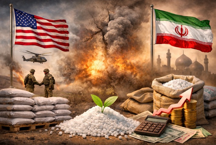 Cessar-fogo reduz tensão geopolítica, mas mercado de fertilizantes segue travado e com preços elevados