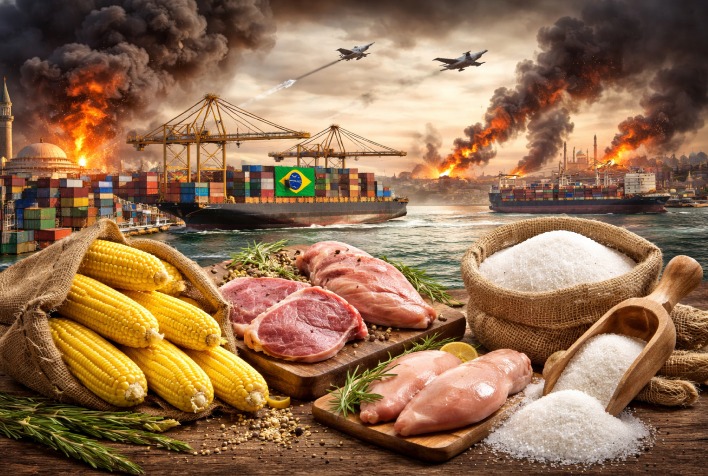 Tarifas dos EUA, tensão no Oriente Médio e petróleo pressionam mercados: veja os impactos para o agronegócio brasileiro